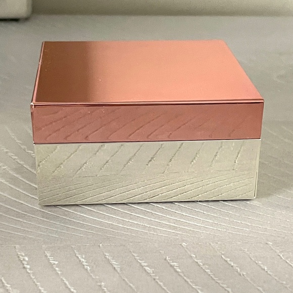 NWT Kate Spade New York x Lenox Rosy Glow Covered Keepsake Box / Jewelry Box - Picture 5 of 14